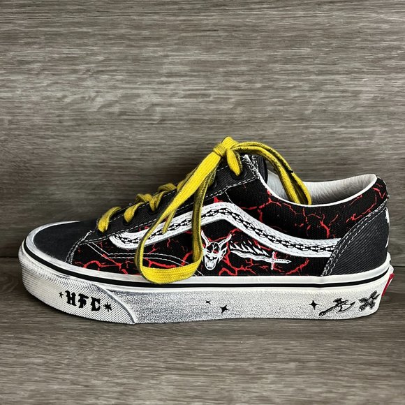 Vans Stranger Things Netflix Hellfire Club Style 36 Women's NWOB - Picture 6 of 11